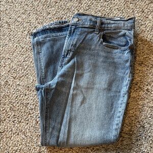 Old Navy Light Blue Boyfriend Mid rise Ankle/Cropped Jeans